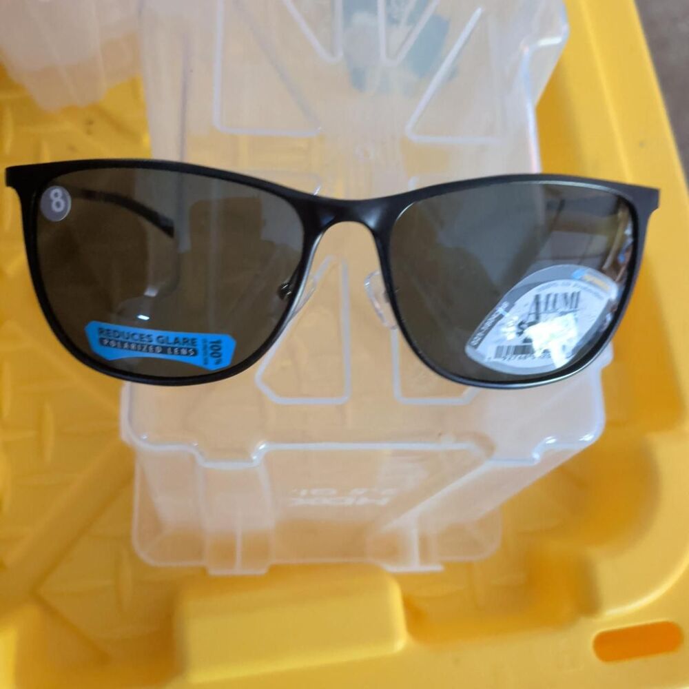 Atomic Men's Black and Brown Sunglasses
